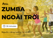 Zumba ngoài trời và năng lượng tự nhiên