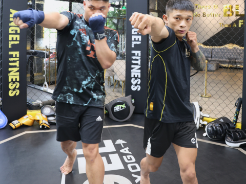 Khu tập kick boxing