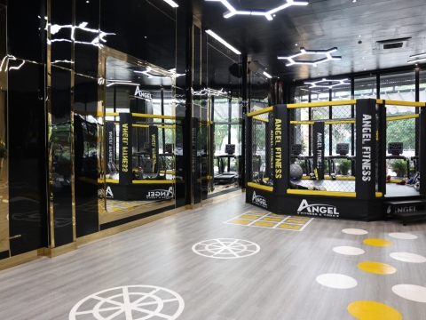 Khu tập kick boxing