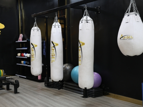 Khu tập kick boxing