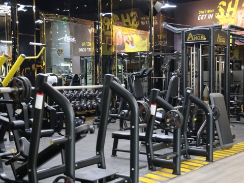 Khu cử tạ và cardio