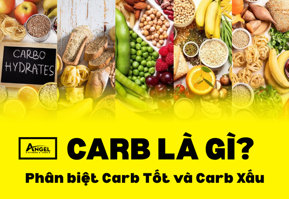 Carb là gì? Phân biệt Carb Tốt và Carb Xấu trong thực đơn giảm cân hiệu quả cùng Angel Fitness